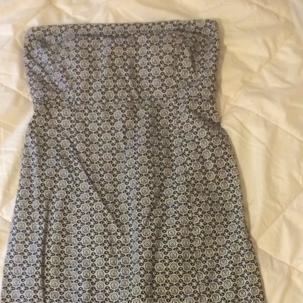 Cute strapless summer dress